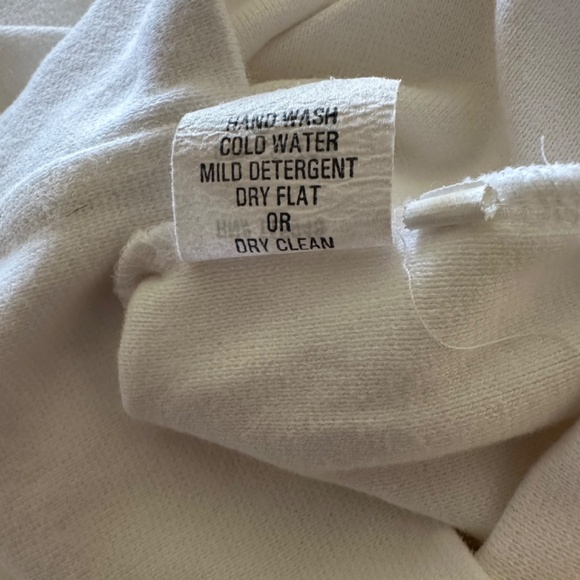 Joan Vass White Cotton/Spandex Pants Size 3-New Condition - Picture 5 of 8